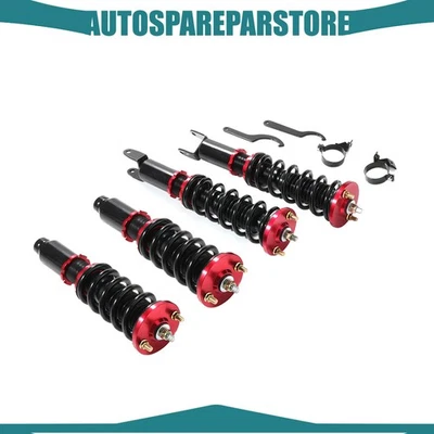 Coilovers Shocks Suspension Spring Kits Adj Height For Honda Civic 1988-1991 - Image 1 of 4