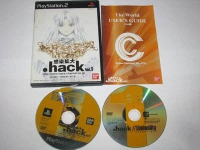 .Hack Vol 1 Infection Japanese Playstation 2 PS2 Japan import US Seller - Image 1 of 4