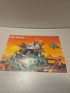 Lego 6082 NUR Anleitung Fire Breathing Fortress Lego System gebraucht - Bild 1 von 6
