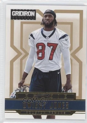 2012 Panini Gridiron Rookie Gold X's /100 Dwight Jones #235 Rookie RC - Image 1 of 2