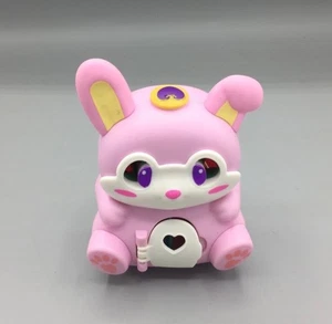 Mattel Polly Pocket Flip & Find Pink Bunny Compact Collectible w/ Polly Mini - Picture 1 of 3