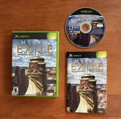 Myst III: Exile (Original OG Xbox) MINT CIB Complete & Tested - Ships Fast - Image 1 of 4
