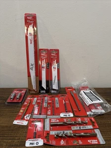 Brand New Genuine Milwaukee Tool Clearance - Lot of 14 Unopened - Picture 1 of 13