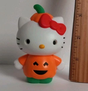 Hello Kitty HALLOWEEN 3" Figure McDonald's Happy Meal Toy PUMPKIN Jack-o'lantern - Picture 1 of 15