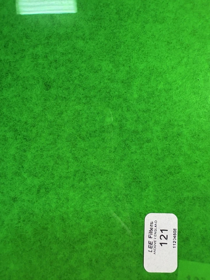 Lee Filters 121 Lee Filters Green Lighting Gel Sheet - Image 1 of 1