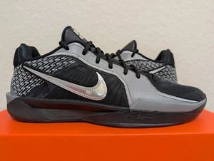 Nike Sabrina 2 Mirrored Black Grey Silver Yellow (FQ2174-001) size 12 W / 10.5 M - Picture 1 of 9