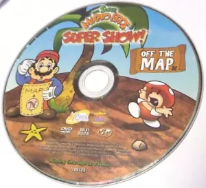 Super Mario Bros. Super Show - Off The Map (DVD, 2009) *DISC ONLY - Imagen 1 de 1
