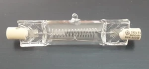 GE DXX 240V 800W T4-4CL R7S-15 QUARTZLINE LAMP - Picture 1 of 4