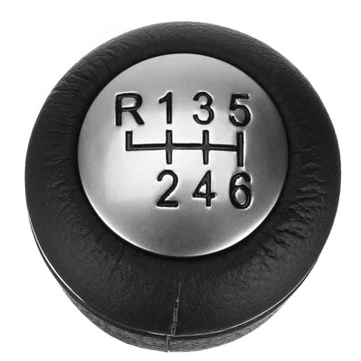 6 SPEED GEAR KNOB SHIFTER SHIFT KNOB LEATHER KNOB For ALFA 159 BRERA SPIDER - Image 1 of 4