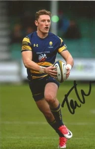 WORCESTER WARRIORS RUGBY UNION: TOM HOWE SIGNED 6x4 ACTION PHOTO+COA - Picture 1 of 1