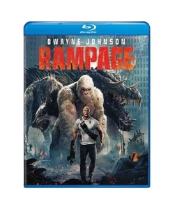 "RAMPAGE (2018)" Sci-Fi Action-Adventure BLU-RAY (2018) starring Dwayne Johnson - Imagen 1 de 2