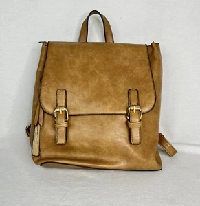 Zaino retrò ecopelle tracolla borsetta moda viaggio borsa borsa usato in ottime condizioni - Foto 1 di 15