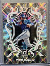 2023 donruss baseball Paul Molitor M3K-9 Mr. 3000 /349 Silver Holo