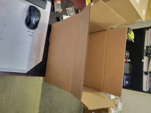 $30 corrugated cardboard shipping boxes . $30 plus shipping pack of 25 - Picture 1 of 1