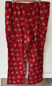 Duluth Trading Co. Pyjamahose Gr. XL x 32 Weihnachten Biber Flanell Lounge Herren - Bild 1 von 6