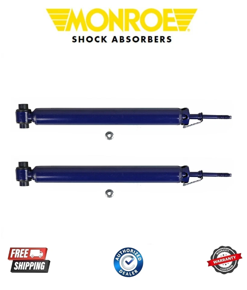 2 Amortiguadores de suspensión trasera-Monro-Matic Plus Monroe para 06-11 Kia Rio Foto 1 de 1