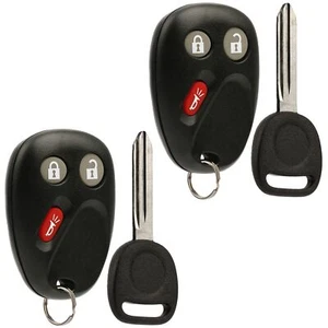 Car Key Fob Keyless Entry Remote Ignition Key Chevy Buick GMC Isuzu Saab 2 - Foto 1 di 9