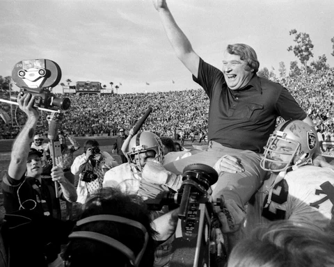 1977 Oakland Raiders JOHN MADDEN at Super Bowl XI 8x10 Photo Print Poster HOF 06 Cover