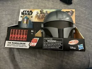 Nerf Star Wars The Mandalorian Mask & Gauntlet Combo Hasbro Disney Brand New NIB - Picture 1 of 6