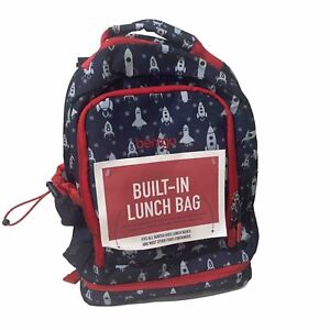 Bentgo Kids' 2-in-1 17" Backpack & Insulated Lunch Bag - Rocket