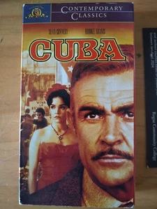 Cuba VHS 1979/2000, Rated R, Sean Connery, Brooke Adams, Havana 1959, Revolution - Picture 1 of 3