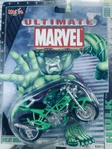 TC11 New 2002 Ultimate Marvel Motorcycle Collection Ducati Monster Hulk 900 - Picture 1 of 3