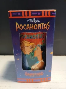 Disney Pocahontas and John Smith Colors of The Wind Plastic Cup 1994 Burger King - Picture 1 of 6