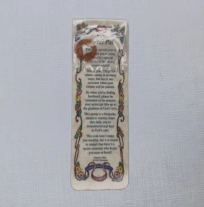 Secret Pal Heart Remembrance Coin Penny Bookmark Gift Vintage 1995 Dicksons - Picture 1 of 11