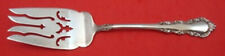 Georgian Rose by Reed and Barton Sterling Silver Cold Meat Fork Pierced 7 1/2"