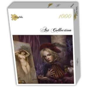 Grafika 1000 Piece Jigsaw Puzzle - Cris Ortega - The Painter - Bild 1 von 1