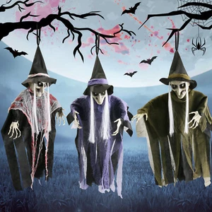 Halloween Hexe Party Deko Blutiger Vorhang Gruselig Horror Requisite Spinne In/Outdoor - Bild 1 von 53