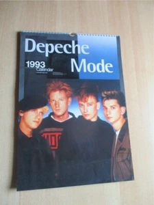 Wandkalender von Depeche Mode aus 1993 - Bild 1 von 4