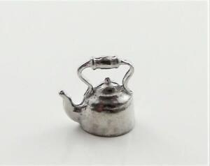Melody Jane Dolls House Kettle Metal 1:24 Scale Miniature Kitchen Accessory