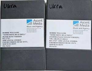 ROBBIE WILLIAMS - ETWAS SCHÖNES - ZWEI BETACAMS (PROMO BETACAM SP PAL Stereo) - Bild 1 von 3