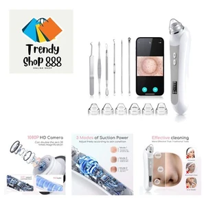 Blackhead Remover Vacuum, Black Head Remover for Face with Camera, Pore Vacuu... - Picture 1 of 8