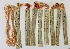 10 Skeins Antique Asiatic FILO FLOSS Silk Embroidery Floss