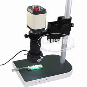 2.0MP HD Industry Lab Microscope Camera VGA CVBS USB AV Output Zoom C-mount Lens - Picture 1 of 4