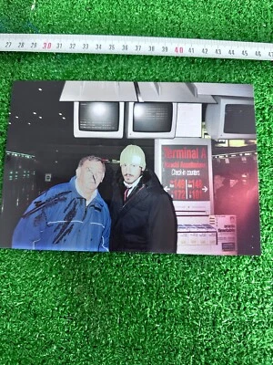 FOTO PICTURE PHOTO MILAN GATTUSO AUTOGRAFATA SIGNED NO MAGLIA MATCH WORN - Immagine 1 di 2