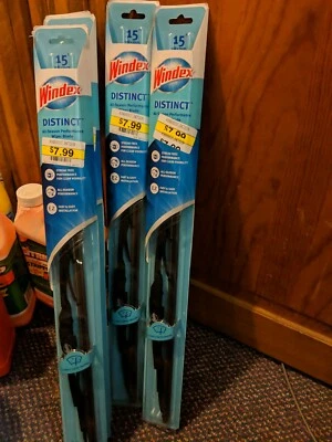 NUEVO limpiaparabrisas Windex Distinct rendimiento para todas las estaciones Foto 1 de 2