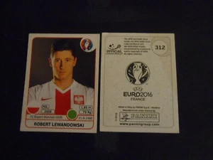 figurina-EURO 2016-POLONIA-LEWANDOWSKI- n. 312 - Imagen 1 de 1