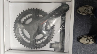Campagnolo Super Record 12 speed compact crankset - Image 1 of 3