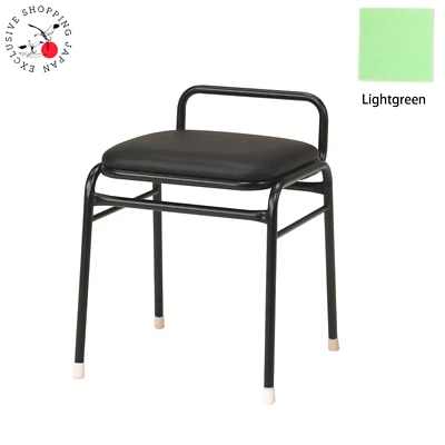 Arcade Game Stool Backrest Chair SEGA Blast Astro City Vinyl Leather Light Green - Image 1 of 4