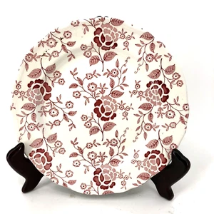 Royal Staffordshire Erbstück JG Meakin Victoria rot Dessert Salat App 8" Teller - Bild 1 von 6