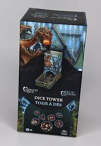 Campaign Dice Tower with Dice Spin Master Games RPG Accessory - Brand New