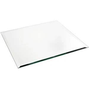 Plymor 12" Square, 5mm Thick Beveled Glass Mirror - Picture 1 of 1