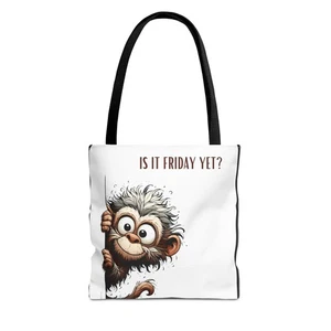 Fröhliche Tragetasche, lustige Wochenendtasche, Geschenk für Freunde, süße Tragetasche, […] - Bild 1 von 57