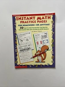 Instant Math Practice Pages - Grades 2-3 - Help Kids Build Essential Math Skills - Picture 1 of 2