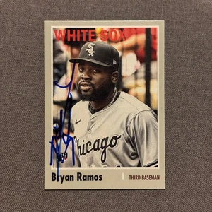 BRYAN RAMOS Signed Autographed 2024 Topps Archives 1970 Card White Sox RC #182 - Picture 1 of 1