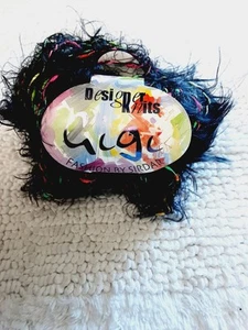 Gigi Designer Filato Fashion By Sirdar Nylon Nero Multicolore 50g - Foto 1 di 9