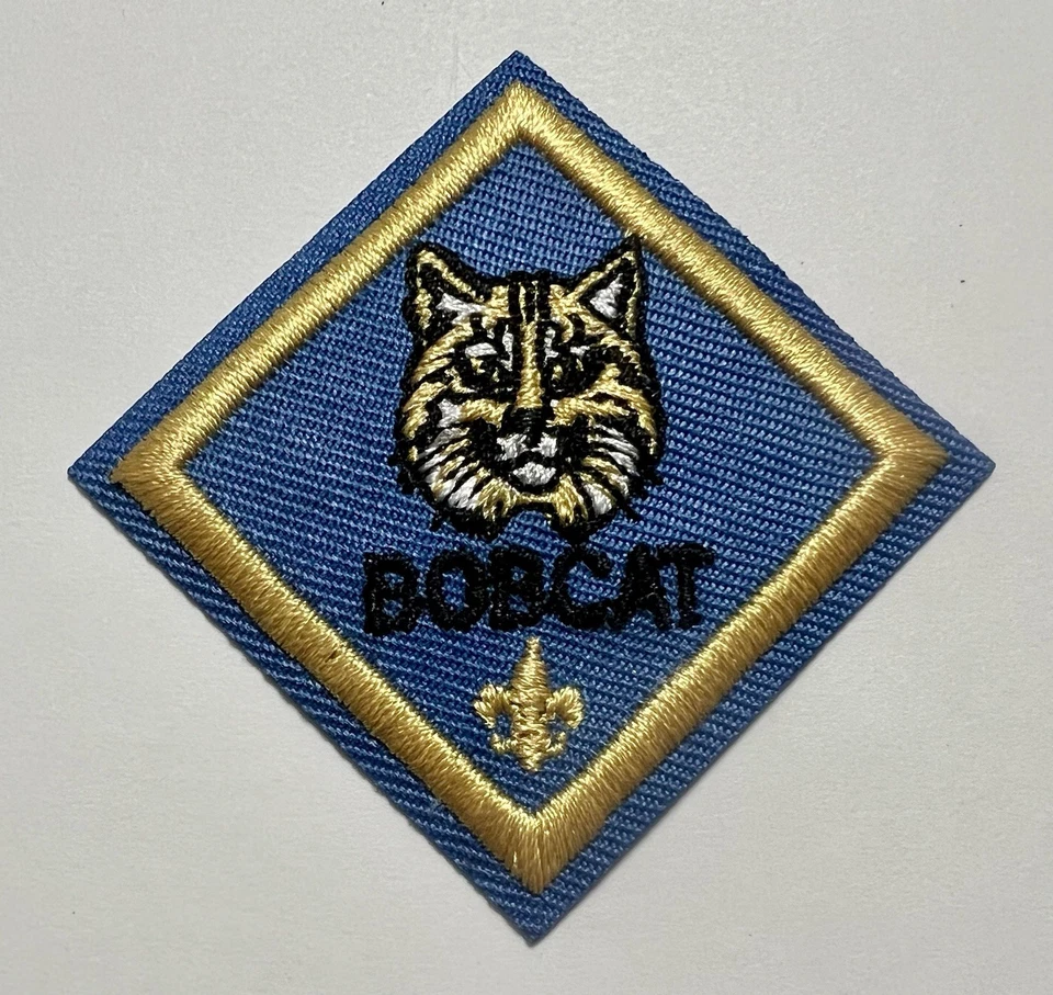 Bobcat Cub Scout Rank Patch Badge Diamond Boy Scouts of America - Image 1 of 1